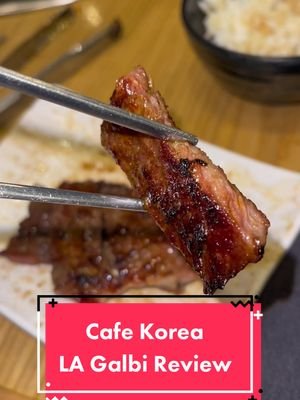 L.A Galbi from Cafe Korea #fyp #foryou #fypシ #asmr #AXERatioChallenge #food #foodreview #KoreanBBQ 