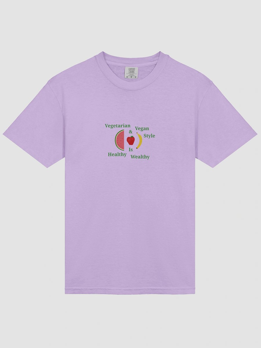 Healthy & Wealthy Vegetarian T-Shirt product image (3)