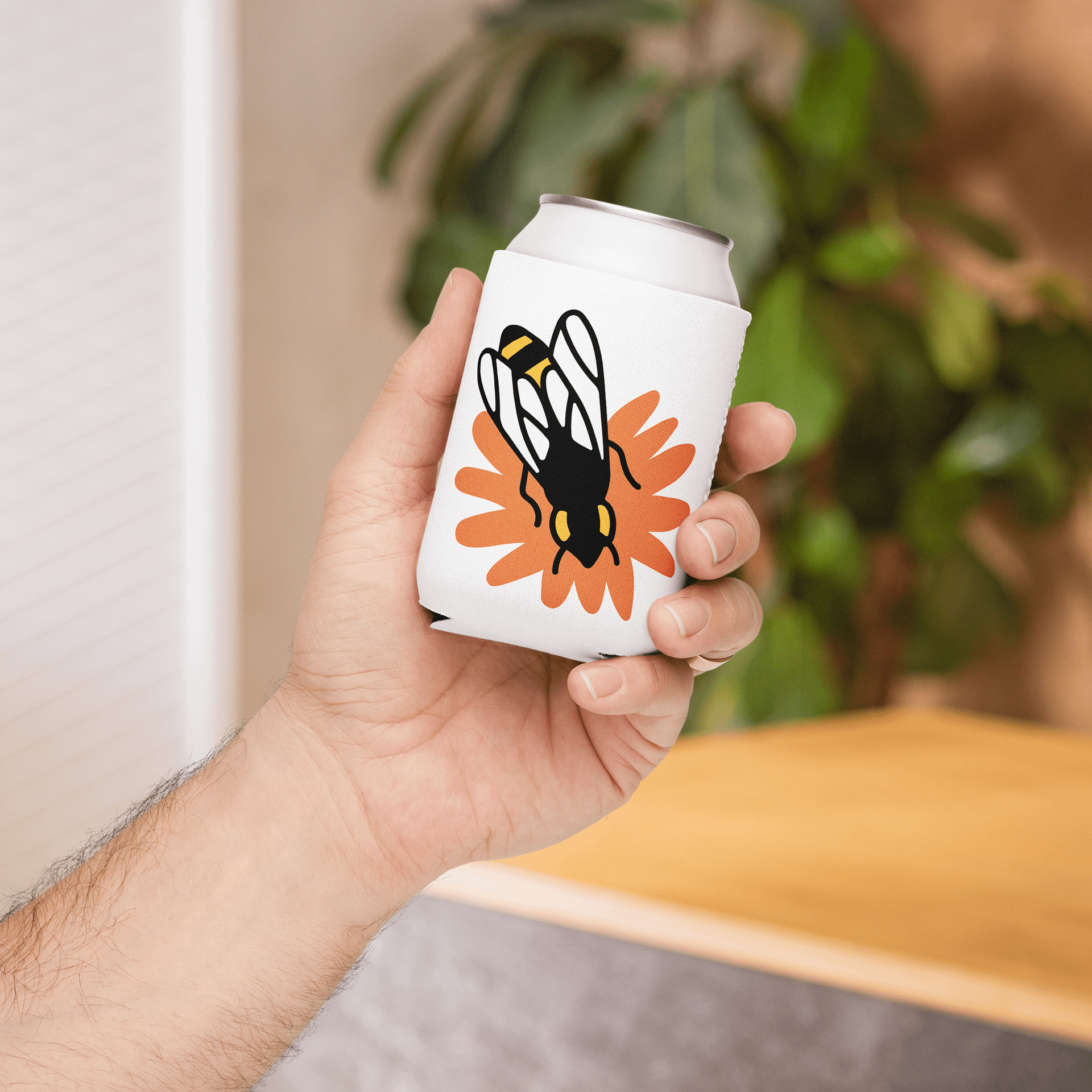 Buzzing Bee Coozie Can Cooler product image (4)