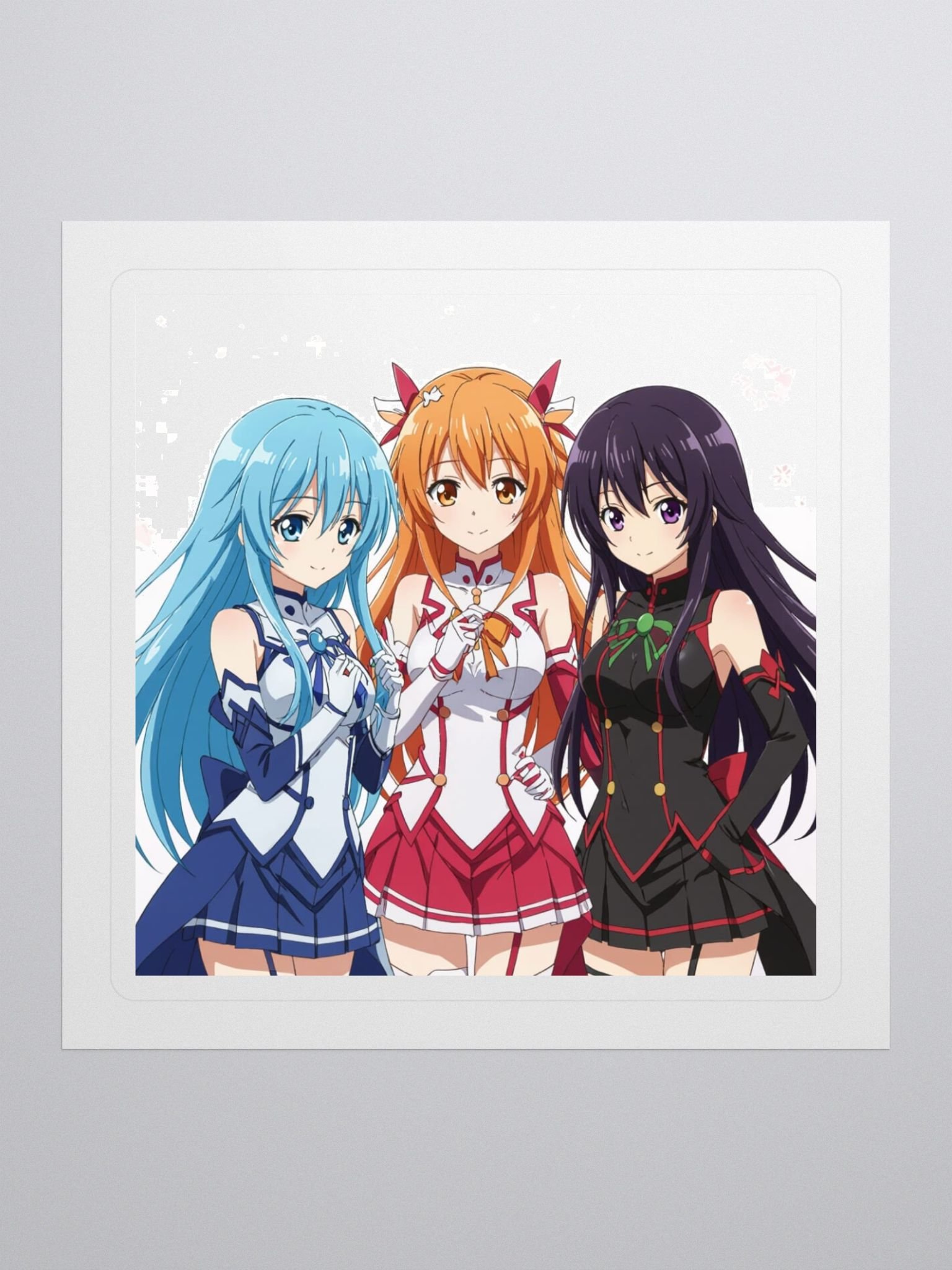 Anime Trio Kiss Cut Stickers Set product image (1)