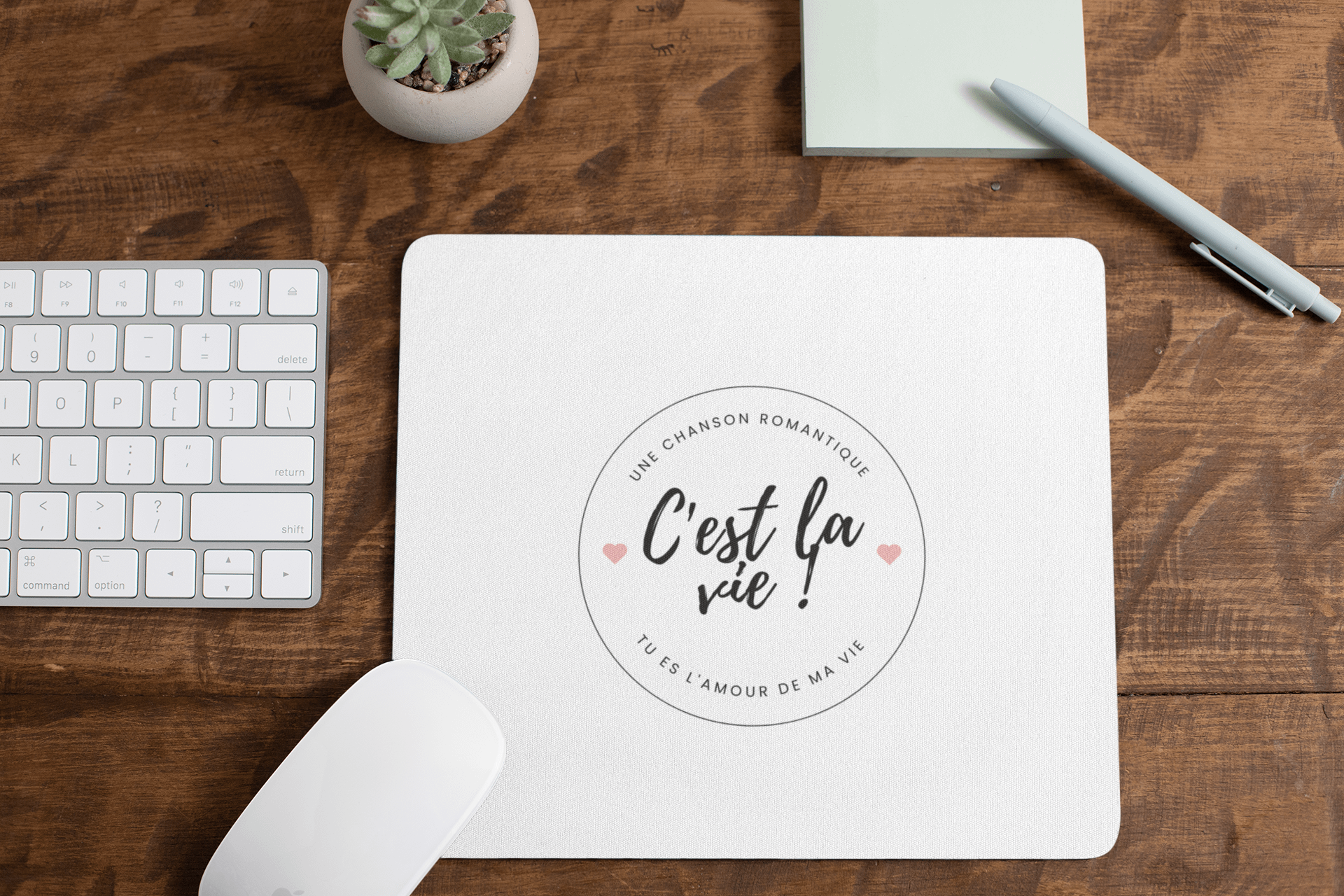C'est la vie Mouse Pad product image (2)