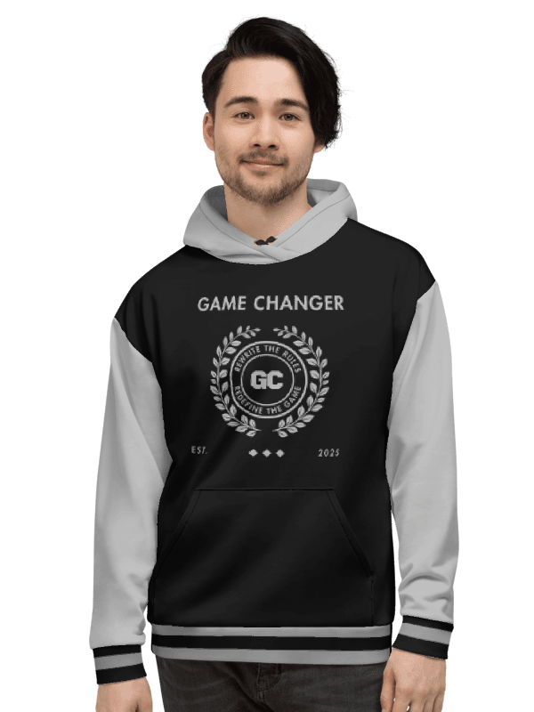 Game Changer: Rewrite the rules. Redefine the game. Relaxed Fit Hoodie product image (3)
