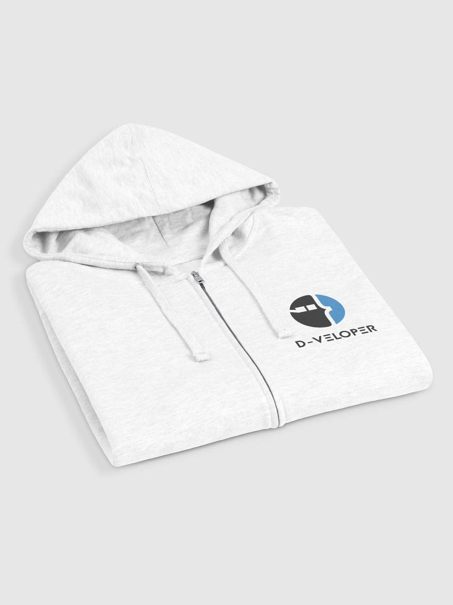 D-VELOPER Zip Up Hoodie light mode product image (4)