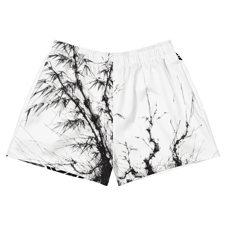 Bamboo Print Unisex Athletic Shorts product image (1)
