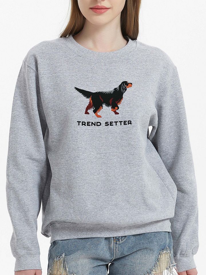 Trend Setter Sweatshirt (Embroidered) of a Gordon Setter product image (2)