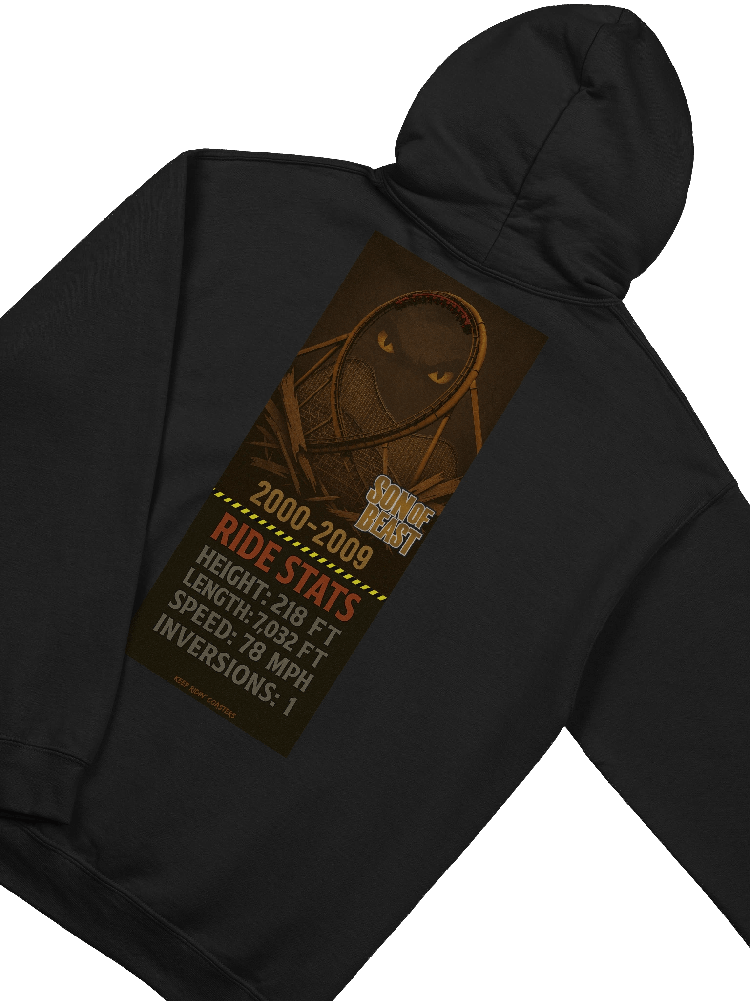 Son of Beast Roller Coaster Unisex Hoodie product image (20)
