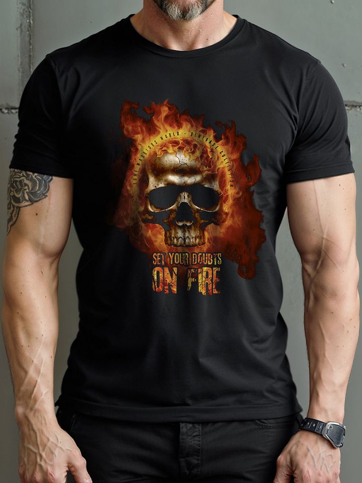 Set your doubts on fire. ( Color Version ) product image (2)