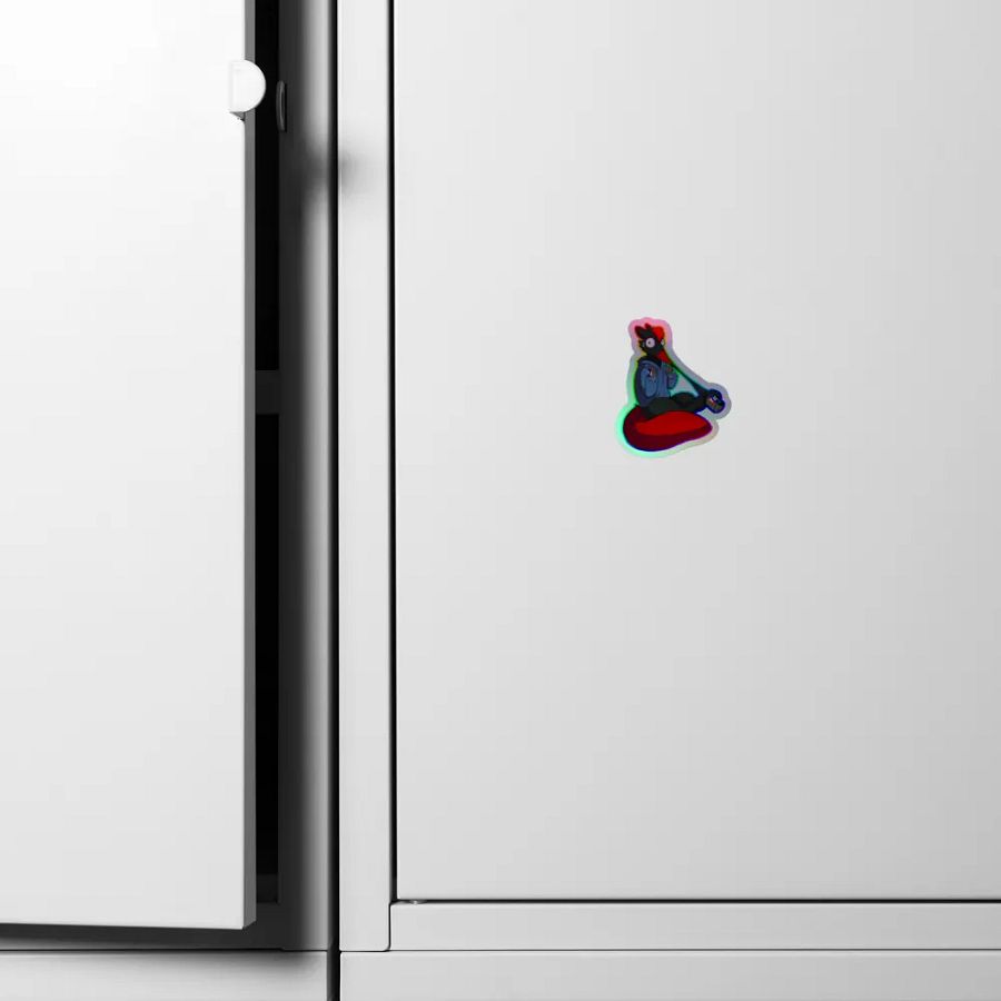 Peanut Butter Stretch Holographic Sticker product image (6)