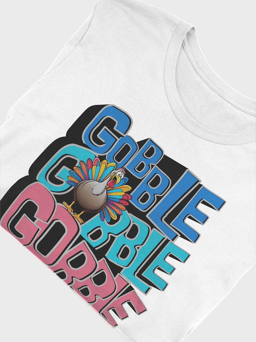 Gobble Gobble Gobble Cartoon Turkey T-Shirt product image (65)