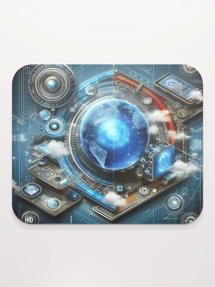 Technology high details design with attractive colour-Classic mouse pad product image (2)