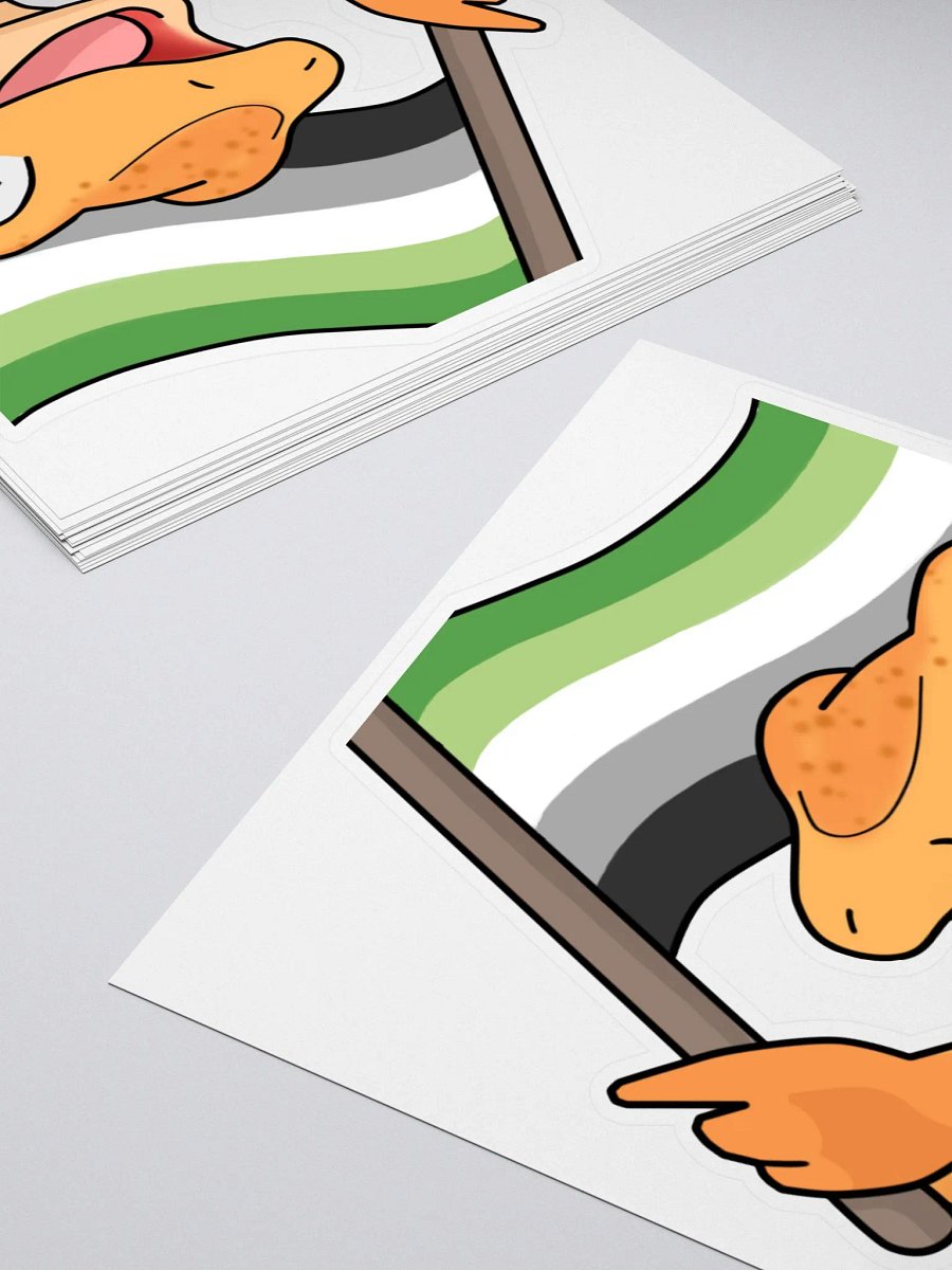 Aromantic Pride Sticker product image (4)