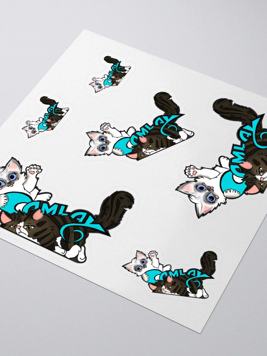 Kiss Cut Stickers: Luigi & Ariel Logo product image (4)