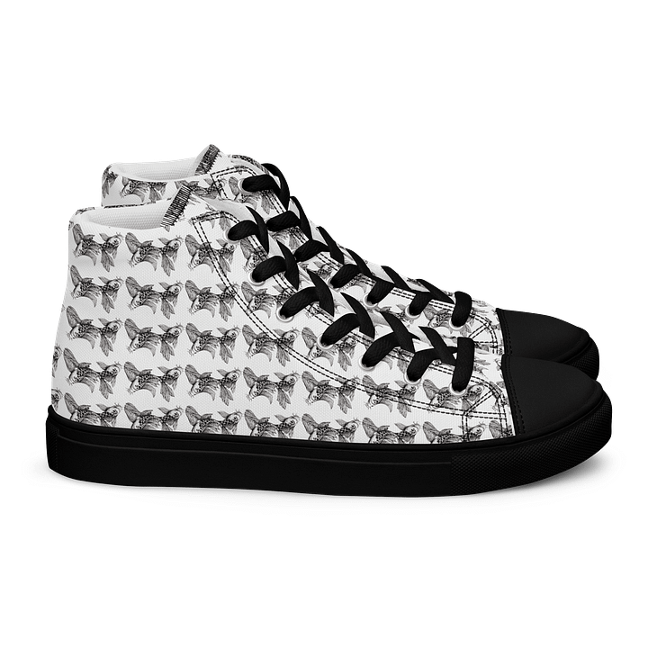 Koi Fish - Men's High Top Canvas Shoes product image (2)
