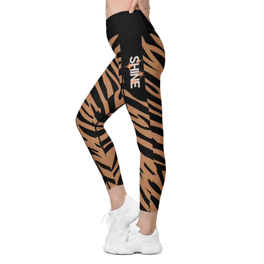 Vivencia Active Safari Stride Crossover Leggings product image (5)