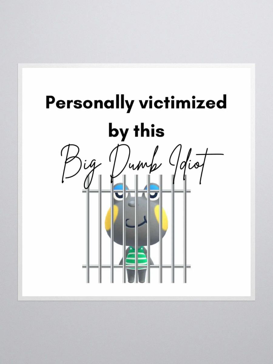 Huck is the worst Sticker product image (2)