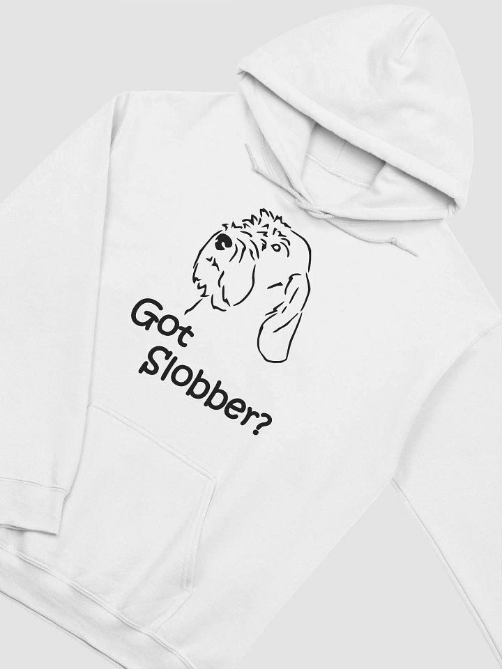 Funny Got Slobber Quote with Spinone Italiano Head Silhouette in Black product image (2)
