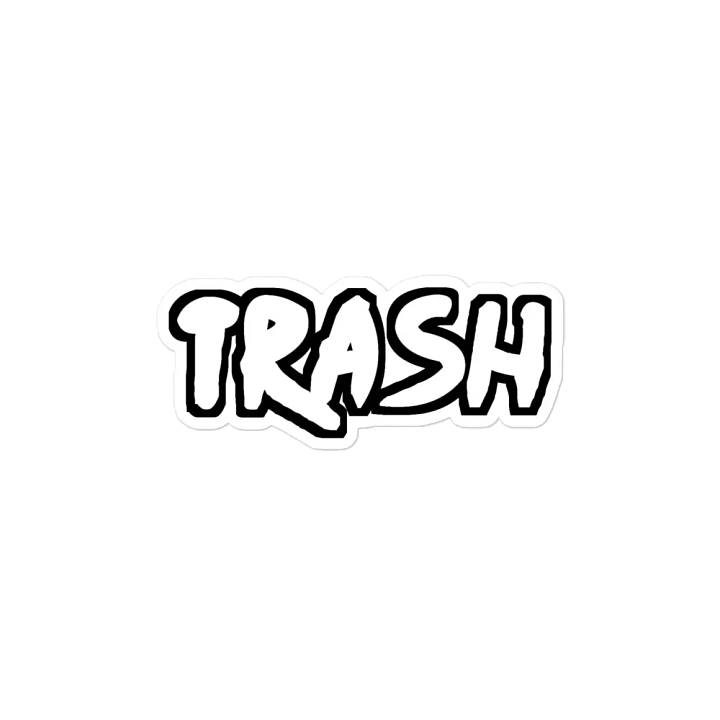 Trash Cut Out Magnet product image (2)