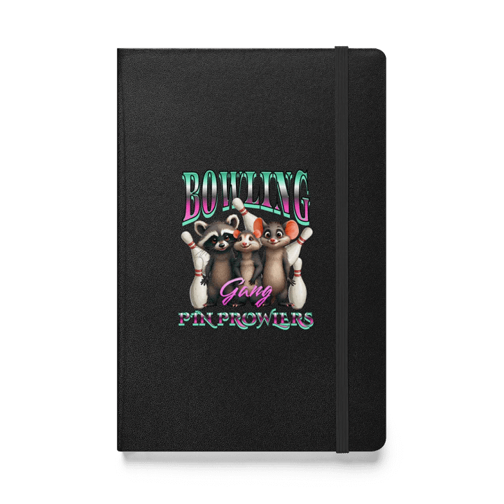 Bowling Gang Pin Prowlers Raccoon Hardcover Notebook product image (1)
