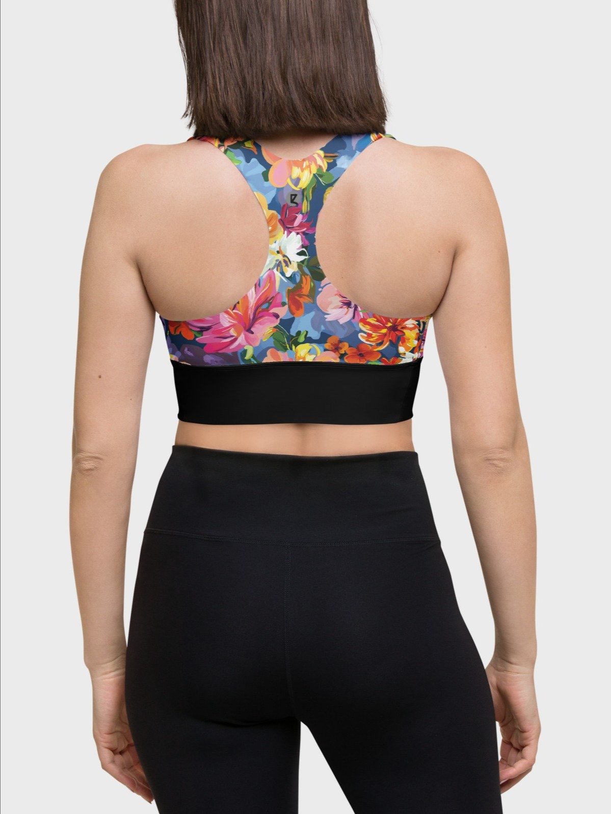 Hight Impact Bra "Bold Abstract Florals" product image (5)