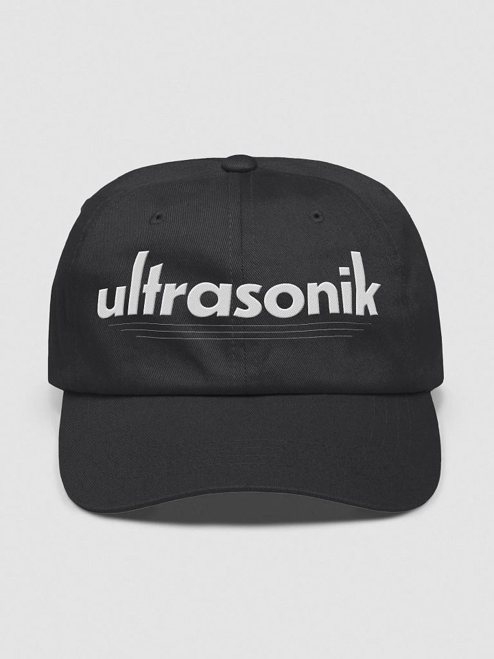 ultrasonik Logo Hat with Adjustable Strap (Black or Navy) product image (1)