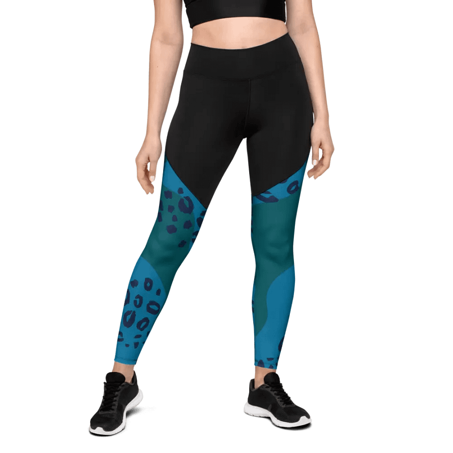 Safari Chic Compression Leggings product image (2)