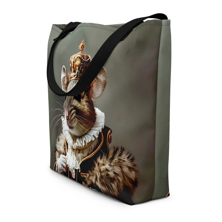 Tote Bag: Whimsy Victorian Noble Mouse Stylish Fantasy Fashion Art Design product image (4)
