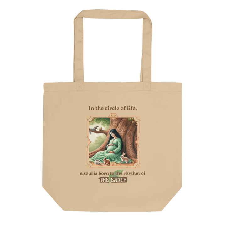 Pregnant Woman in Nature Tote Bag product image (2)