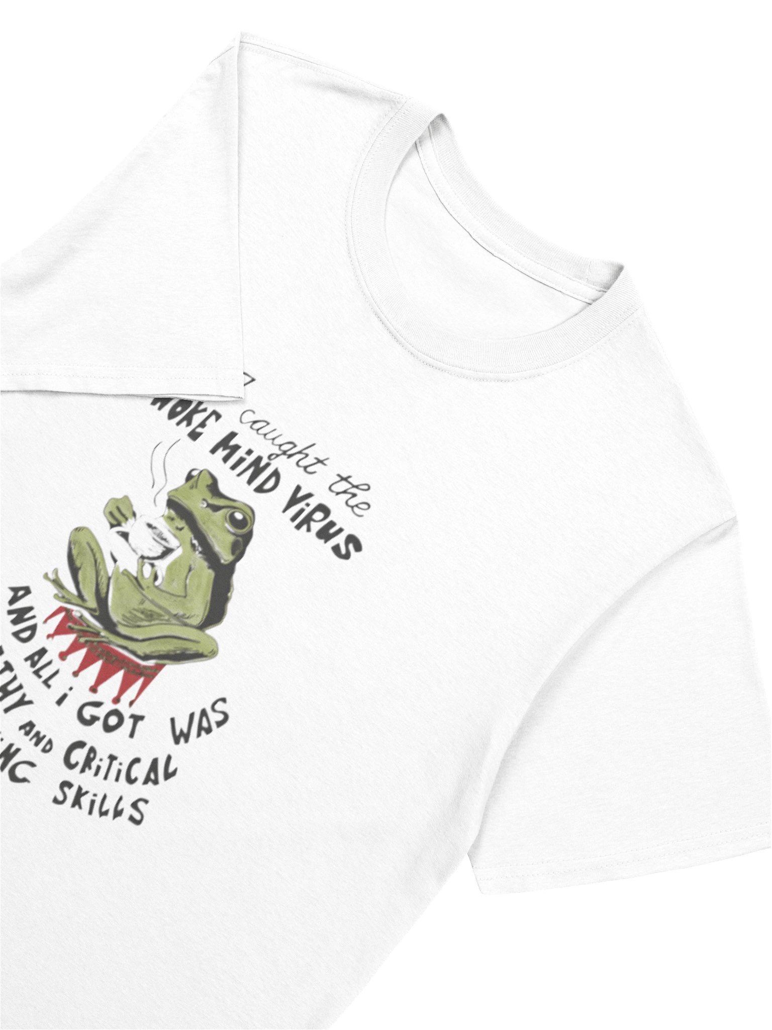 I Caught The Woke Mind Virus Shirt product image (5)