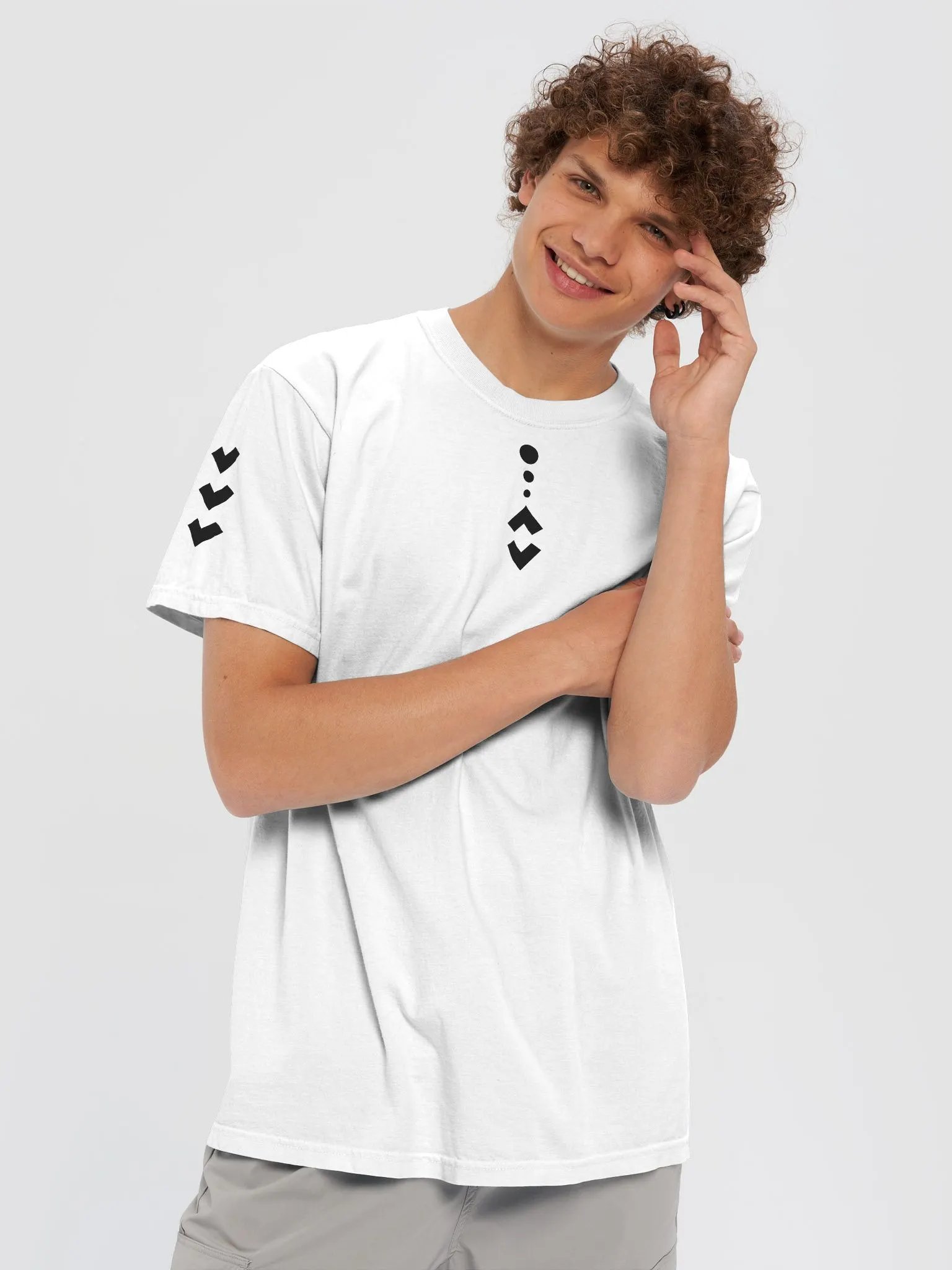 ⚪Hyroe's Shirt V2.0 Unisex (White) product image (5)