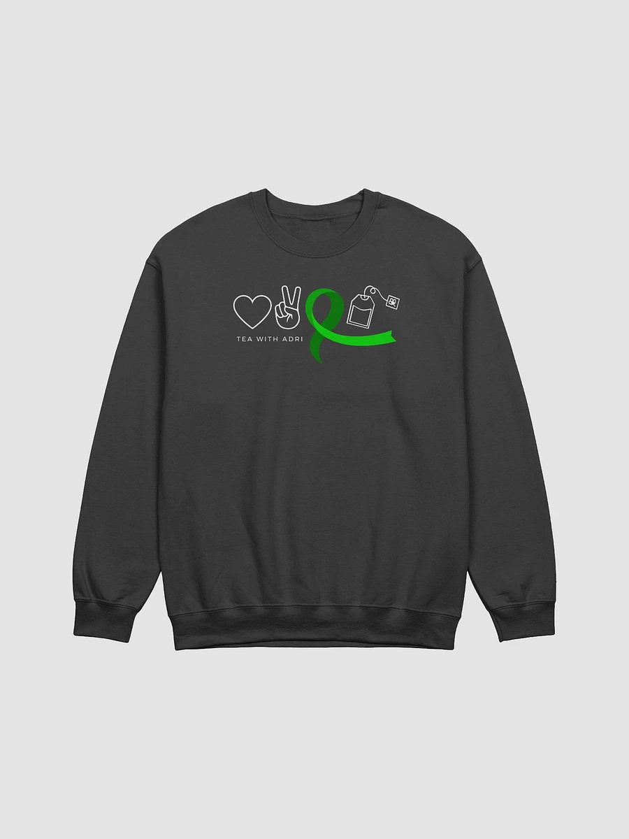 Love, Peace, Good Health, and Good Tea Sweatshirt (Classic) product image (1)