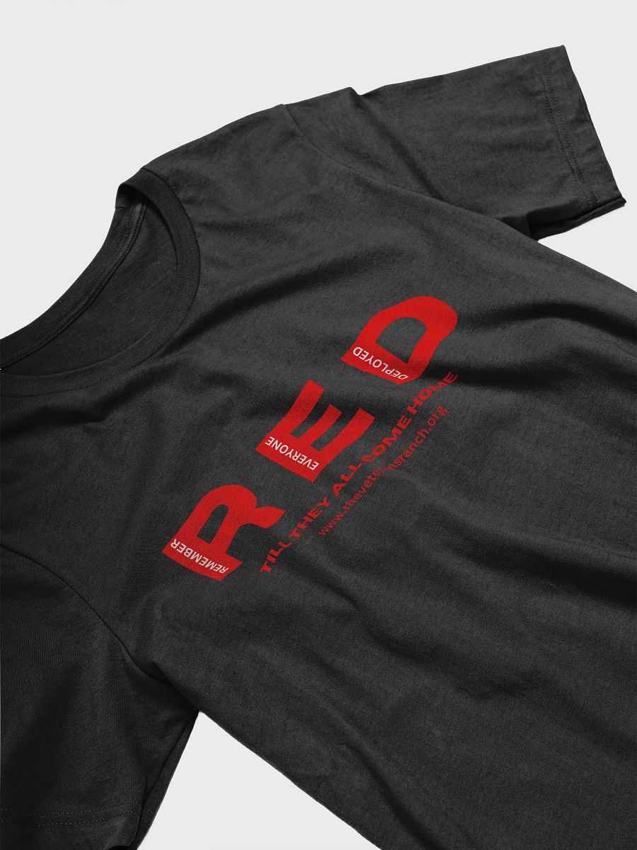 Remember Everyone Deployed Black T Shirt product image (4)