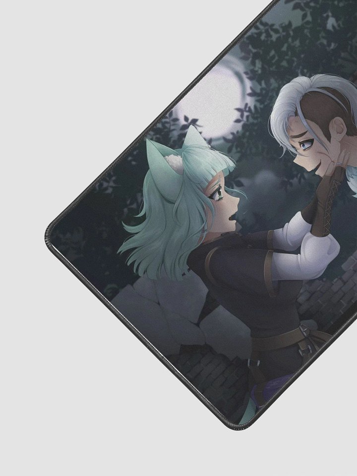 "At least you're safe" Desk Mat product image (2)