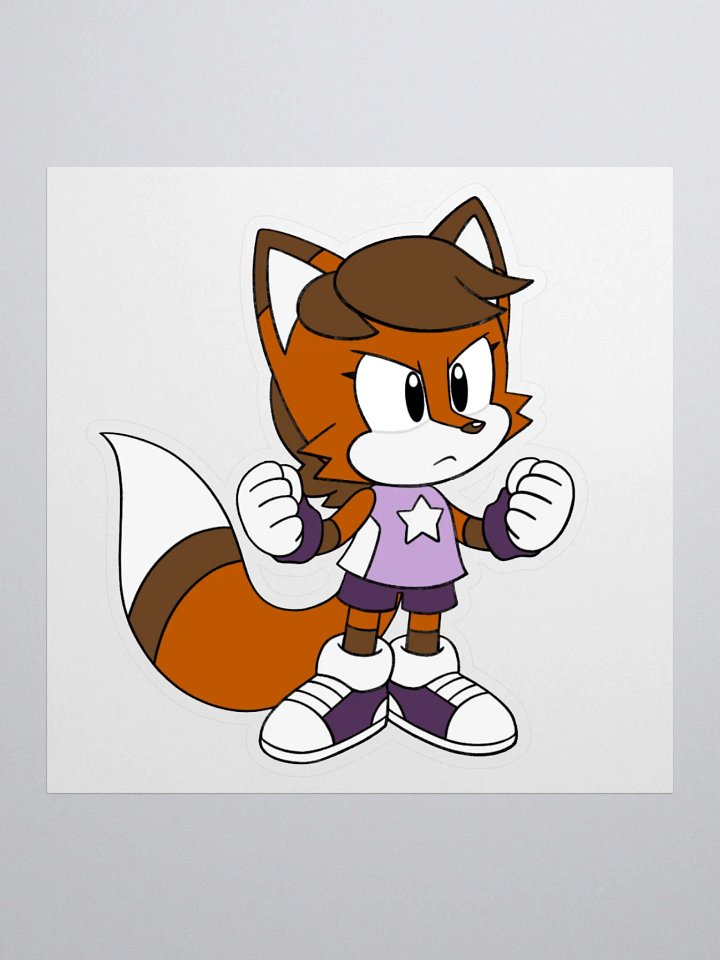Fiesty Classic Cinder Sticker product image (1)