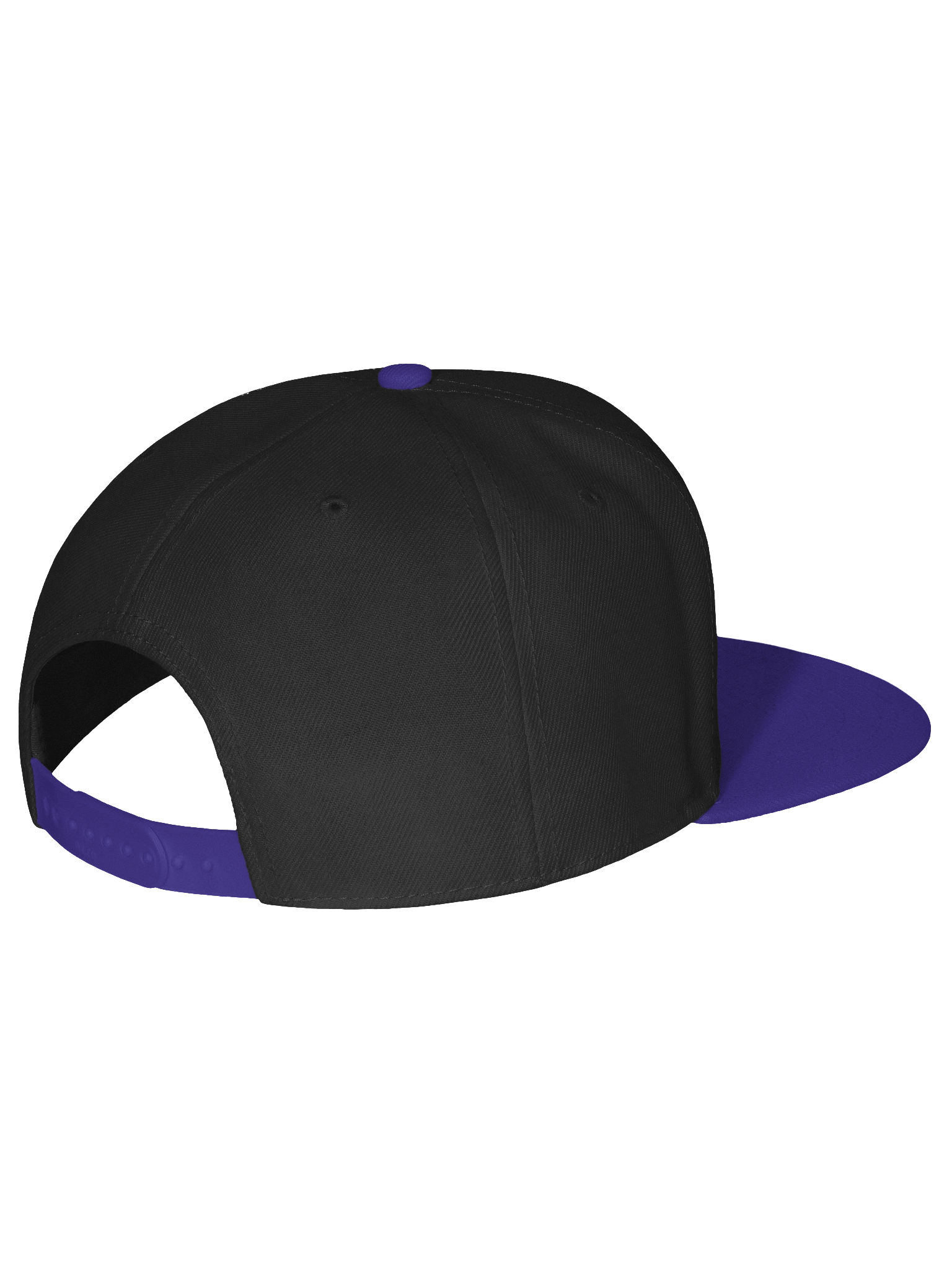 Minimalist Ube Flat Snapback Cap product image (11)