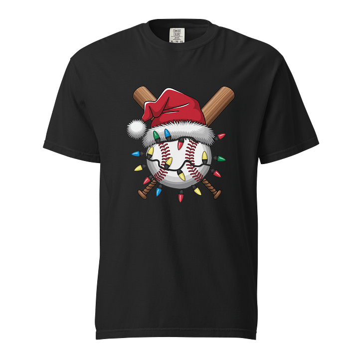 Baseball Christmas tee product image (1)