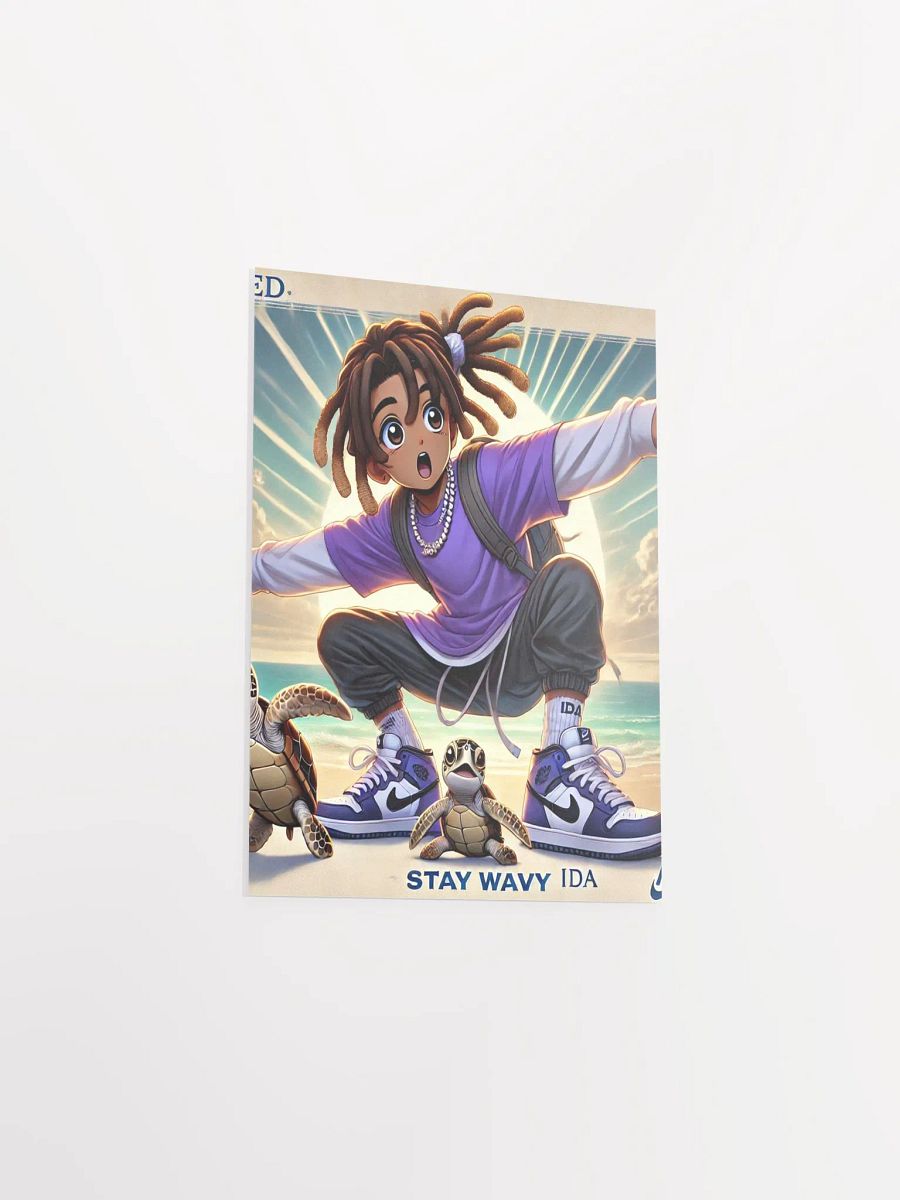 IDA Zed collection Poster Stay Wavy product image (3)