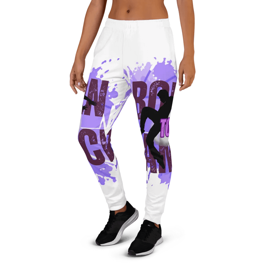 Born to Dance His Silhouette All-Over Print Joggers product image (3)