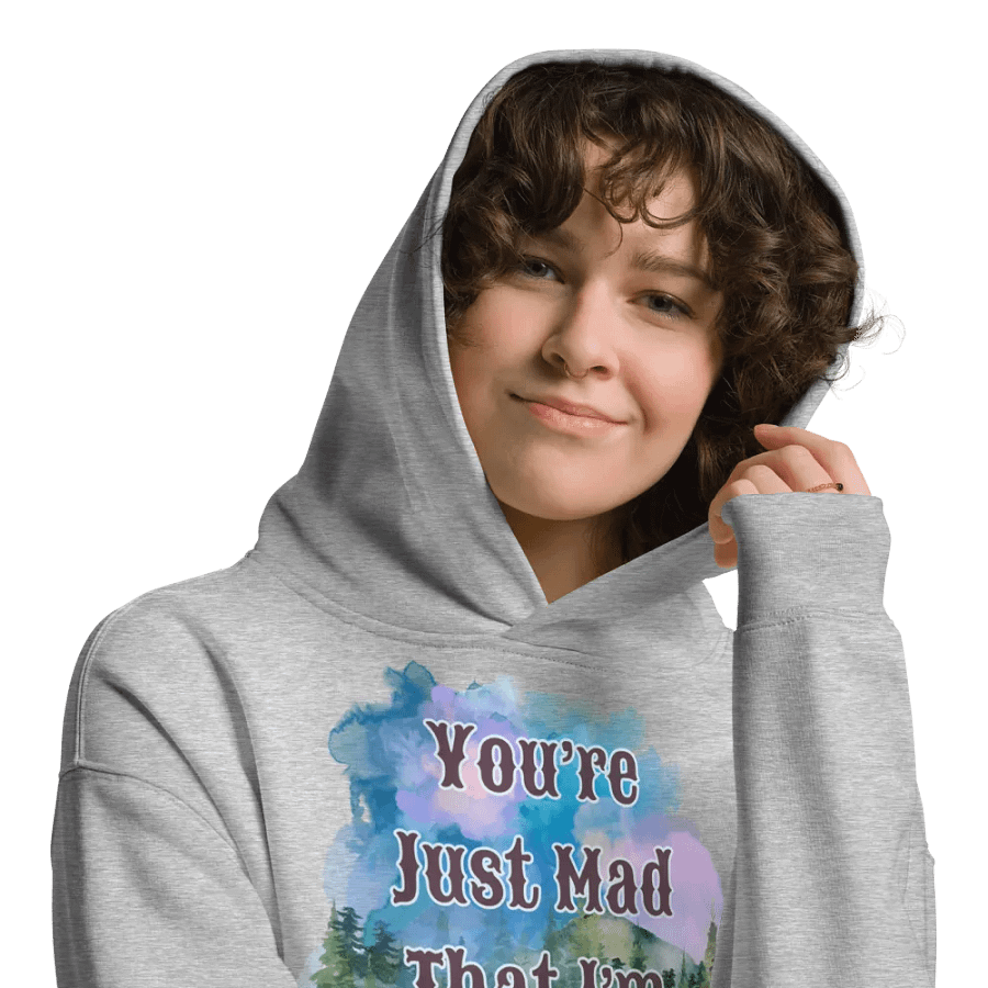 I'm Existing Unisex Oversized Hoodie product image (9)