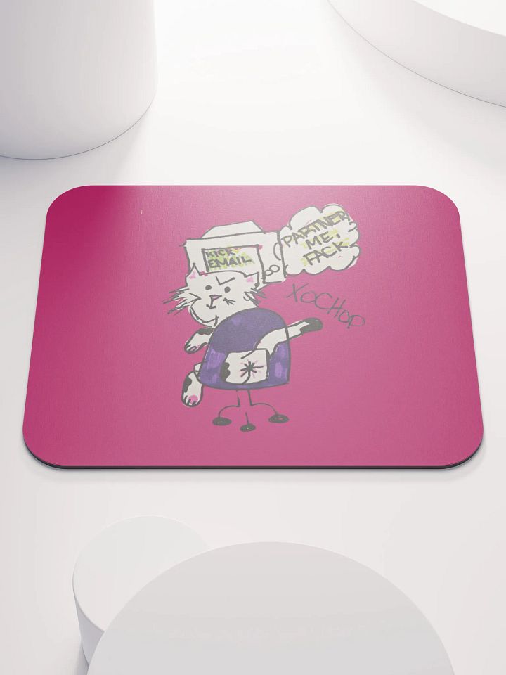 PARTNER ME PInk Mousepad product image (1)