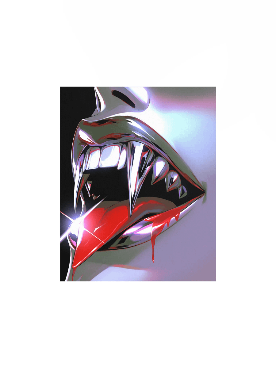 Metallic Fangs Poster product image (2)