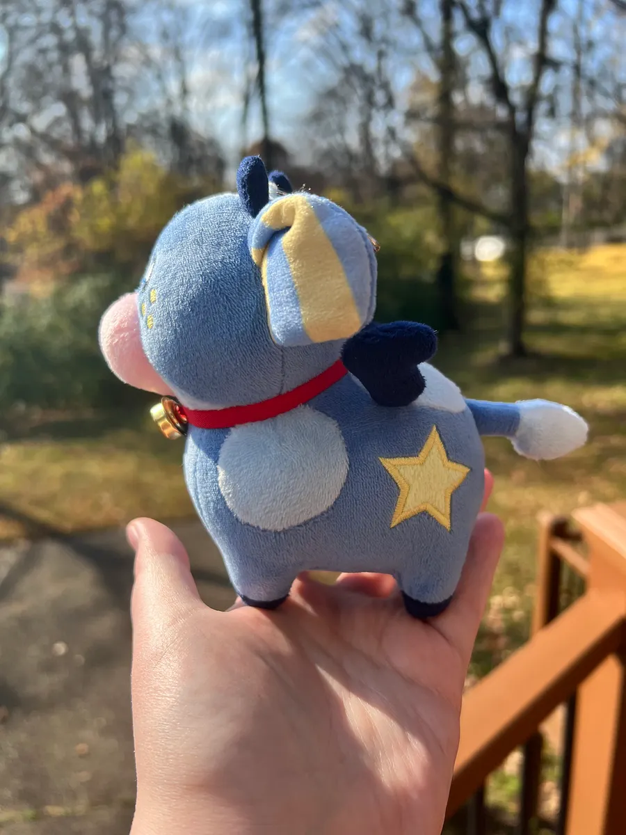 Sky Cow Plush Keychain!! product image (3)