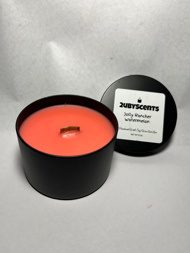 Watermelon Scented 8. oz Candles product image (2)