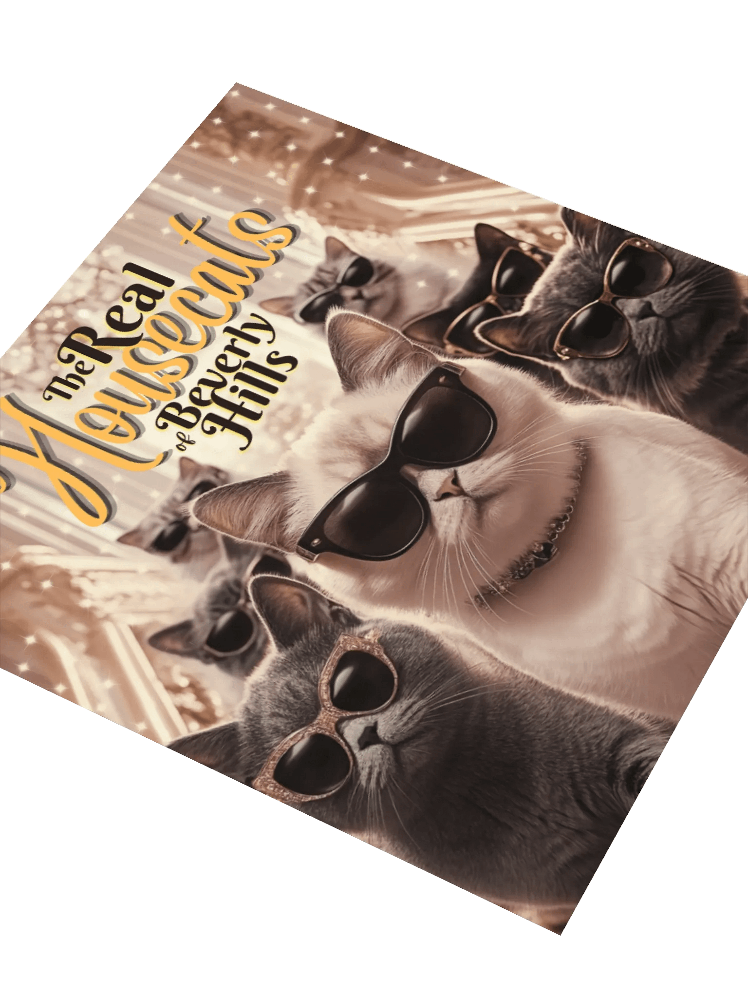 The Real Housecats: Square Sticker product image (3)