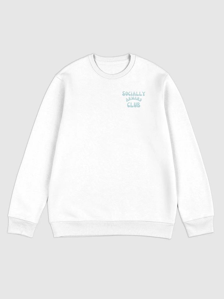 Socially Awkward Club Sweatshirt - White product image (1)