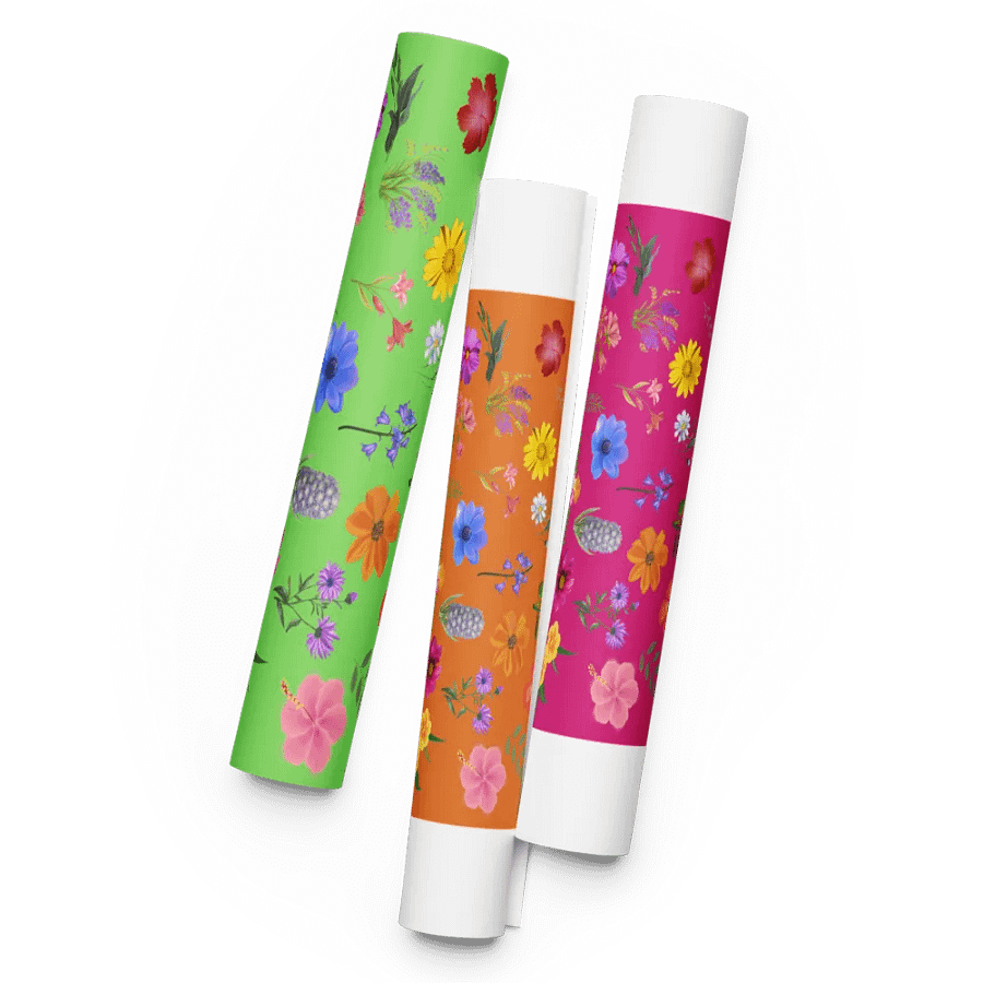 Floral Kaleidoscope Wrapping Paper Set product image (5)