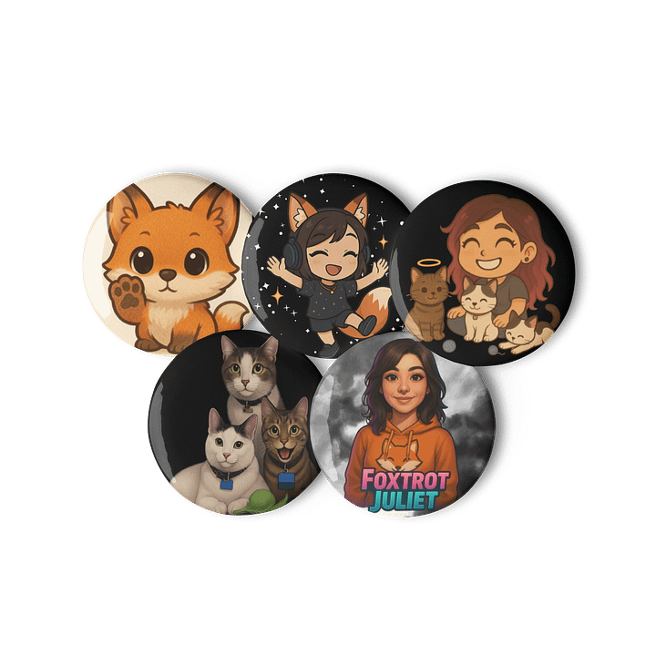 Glossy Pin Button Variety Pack product image (3)