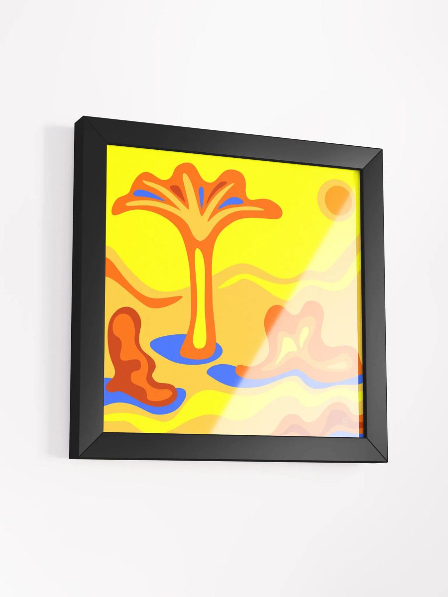 Desert Dreams Framed Art Poster - Abstract Landscape No. 7 product image (38)