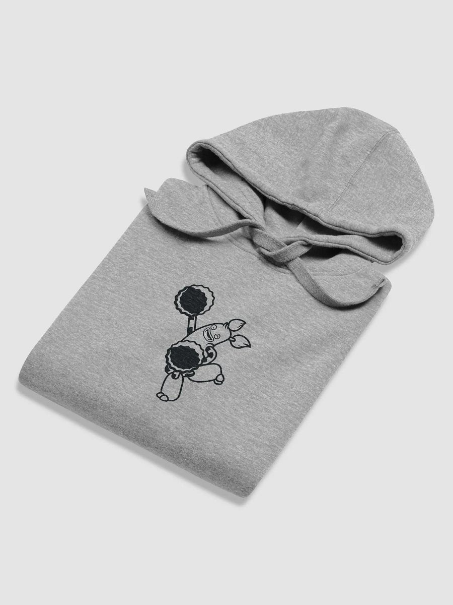 PomPom Single Color (Black on Light) Hoodie product image (6)