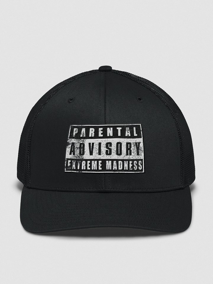 Extreme Madness Advisory Trucker Hat product image (1)