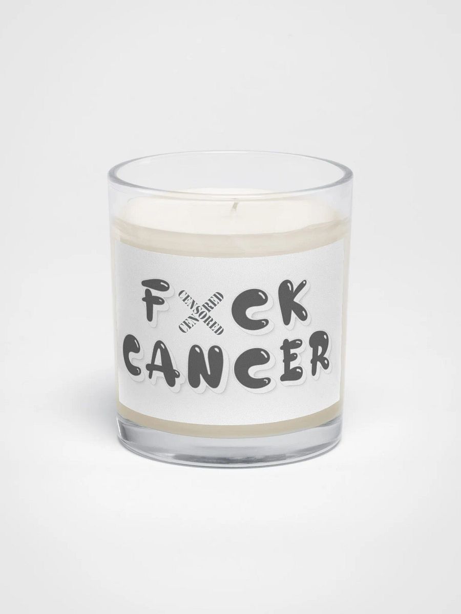 Empowerment Scent: F*CK CANCER Soy Wax Candle product image (2)